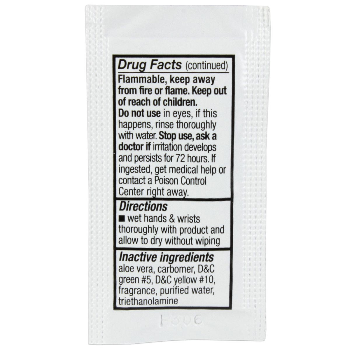 Hand Sanitizer Fresh, .9gm. Pouch, 25 per box - Image 8
