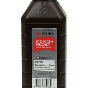 Hydrogen peroxide, 3% 8 oz.