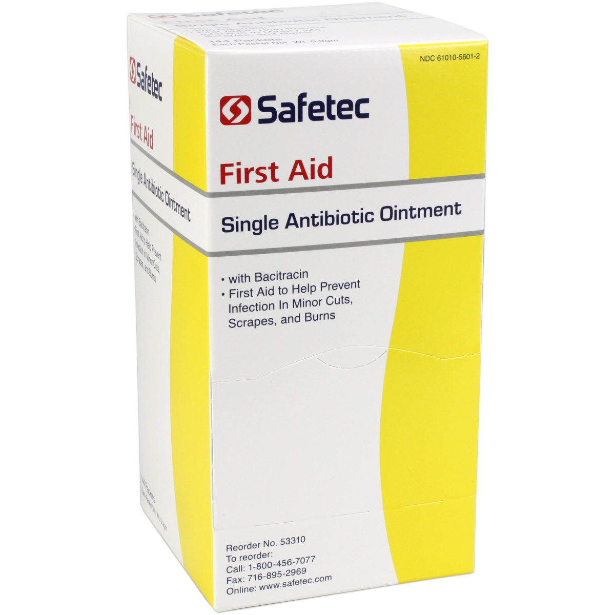 Single Antibiotic (Bacitracin) .9gm. Pouch, 144 per box - Image 2