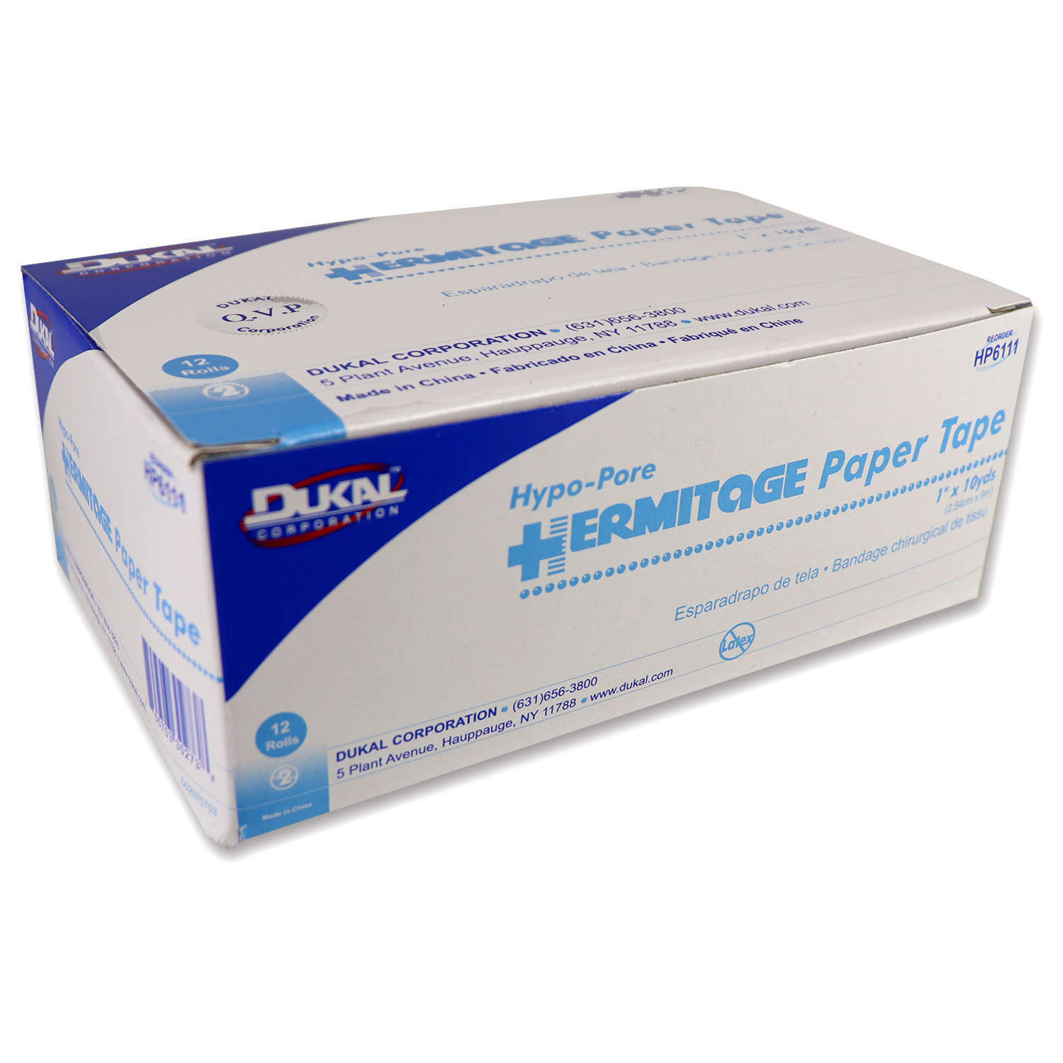 First Aid Tape, Hypoallergenic Paper 1" - 12 per box - Image 2